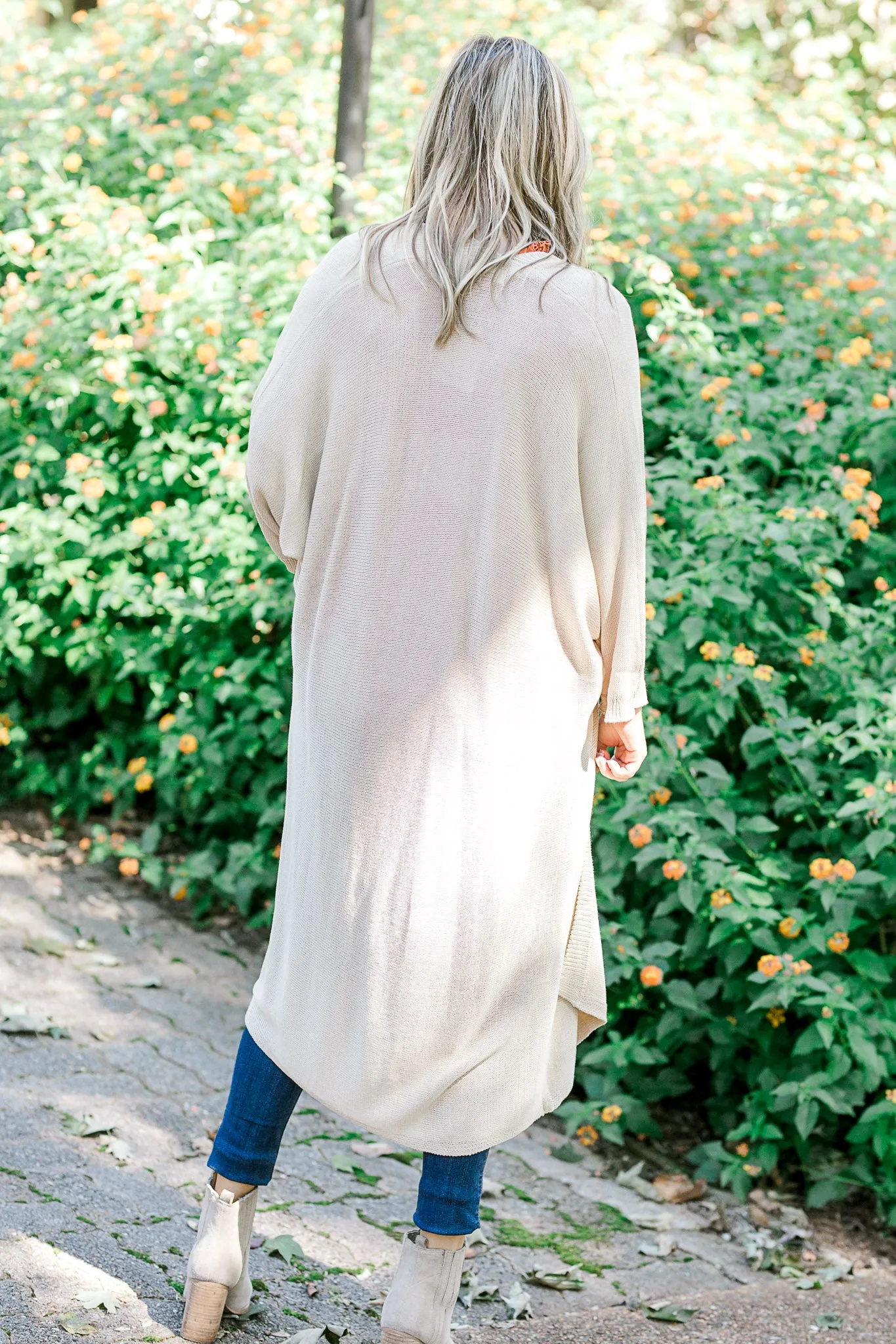 X Creamy Duster Cardigan