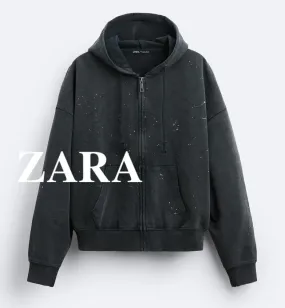 ZARA  |Sweat Long Sleeves Hoodies